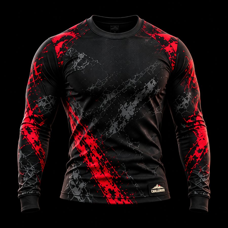 Challenger Long Sleeve - Crna