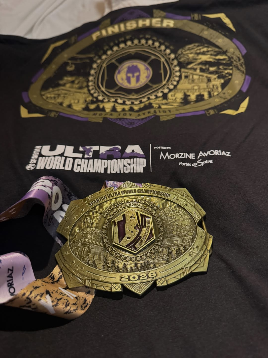 Spartan Ultra World Championship medalja, Morzine, Francuska