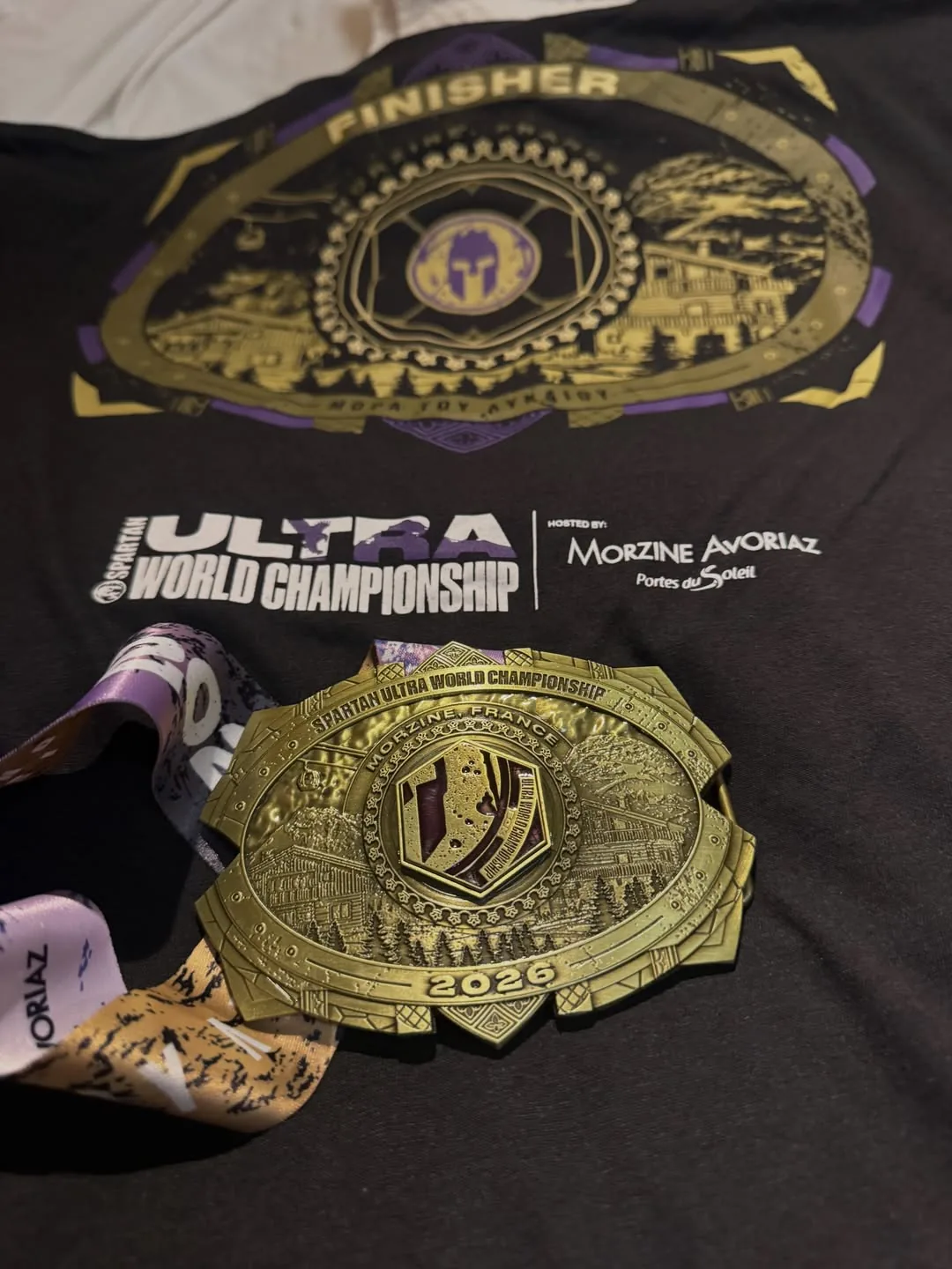 Spartan Ultra World Championship medalja, Morzine, Francuska